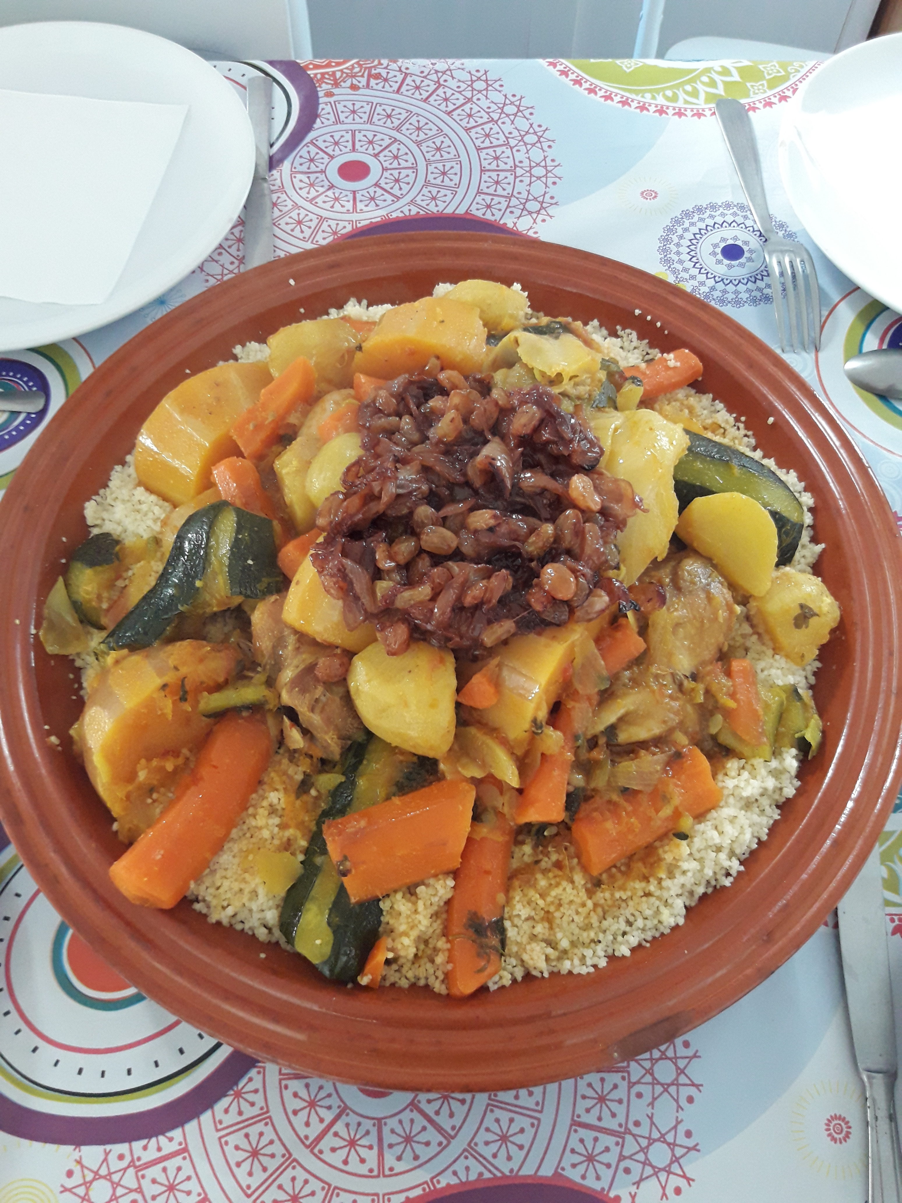 Couscous marocain - le marché solidaire